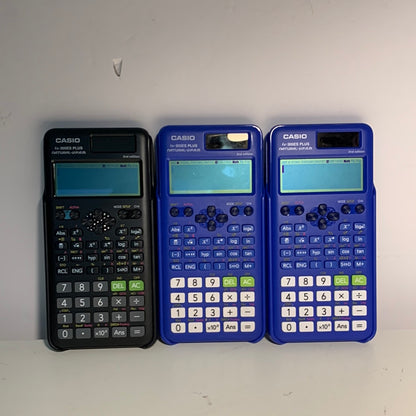 3 Calculadora Científica Casio fx-300ES PLUS Usada Negro/Azul