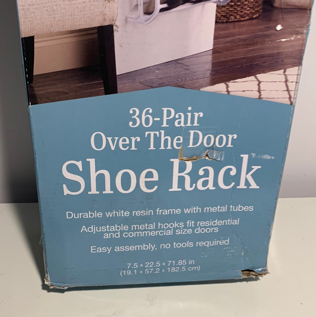 Whitmor Over-the-Door Shoe Rack