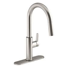 Kohler Rodean Kitchen Sink Faucet Chrome Stainless Steel
