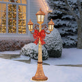 Kirkland 7’ LED Triple Lamp Post