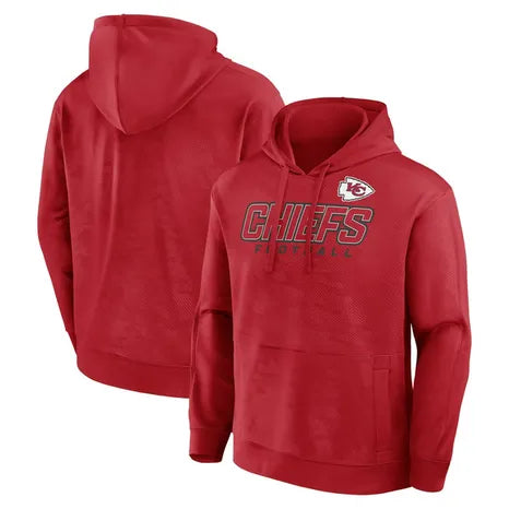 NFL Kansas City Chiefs Men's Long Sleeve Performance Hooded Sweatshirt