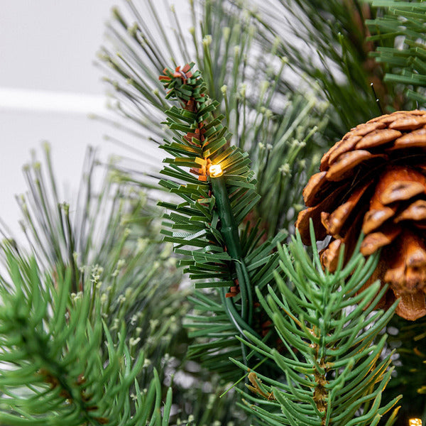 Kirkland 9’ Pre-lit LED With Twinkle Artificial Greenery Garland - *Christmas & Seasonal