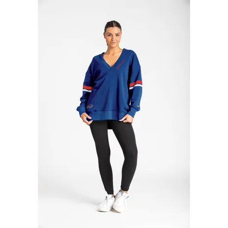 NFL Buffalo Bills Women's Dark Champion V-Neck Tunic - L