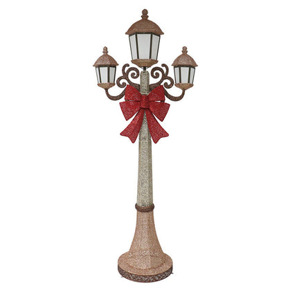 Kirkland 7’ LED Triple Lamp Post