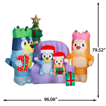 Kirkland 6.6’ Bluey Family Christmas Inflatable - *Christmas & Seasonal