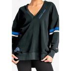 NFL Detroit Lions Women's Dark Champion V-Neck Tunic, S