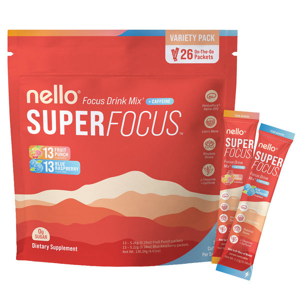 46 x Nello Superfocus Drink Mix