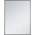 Damage Monet 40 X 30 inch Black Wall Mirror