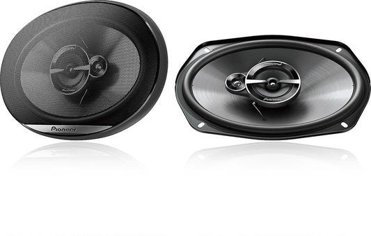 Pioneer - 6" x 9" 3-way Coaxial Speakers (Pair) - Black