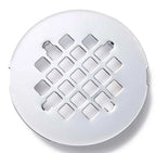 SIGNATURE HARDWARE 149447 41/4 OD Shower Strainer SNAPIN Chrome