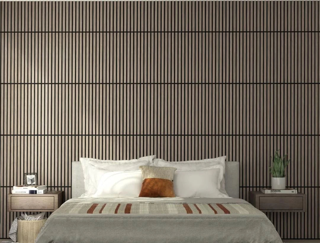 Artika Sonolok Wall Acoustic Panel Walnut Set 23.6" X 23.6" 4 Pack