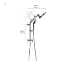 Kohler Hydrorail R38001-G-BN 3-in-1 Multifunction Shower System - *Plumbing