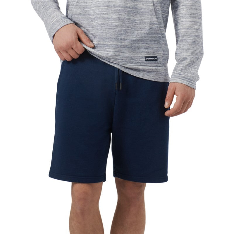 Ski-Doo Men's French Terry Jogger Shorts Dark Blue 2XL