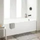 Signature Hardware  Sitka 60" X 30" Three Wall Alcove Acrylic Soaking Tub with Right Drain - Less Drain