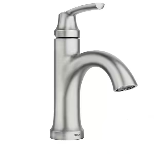 Moen Ellicott Single Handle Bathroom Faucet Brushed Nickel