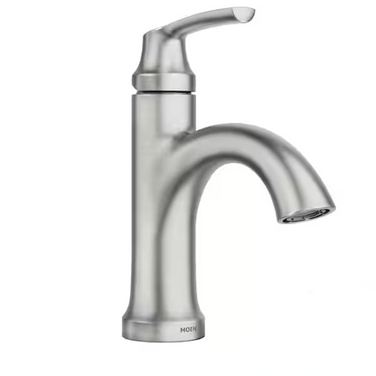 Moen Ellicott Single Handle Bathroom Faucet Brushed Nickel