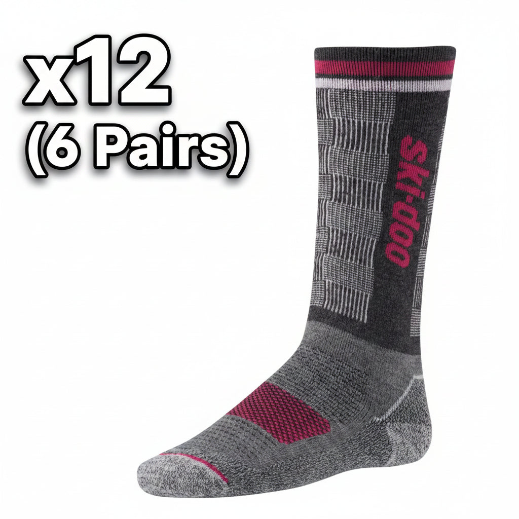 Ski-Doo Kids Thermal Socks - 6 Pairs