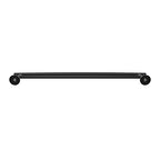 Amerock Corp BH26545MB Arrondi Double-Towel Bar 24 in (610 mm) Matte Black - *Tools Hardware & Misc