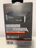 Rocketfish Divisor HDMI de 2 salidas 4K Ultra HD y HDR Modelo compatible RF-G1603