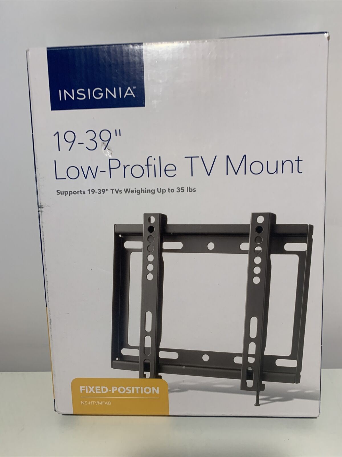 Insignia NS-HTVMFAB Fixed TV Wall Mount for Most 19" - 39" TVs