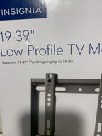 Insignia NS-HTVMFAB Fixed TV Wall Mount for Most 19’’ - 39’’ TVs - *TV & Home Theater