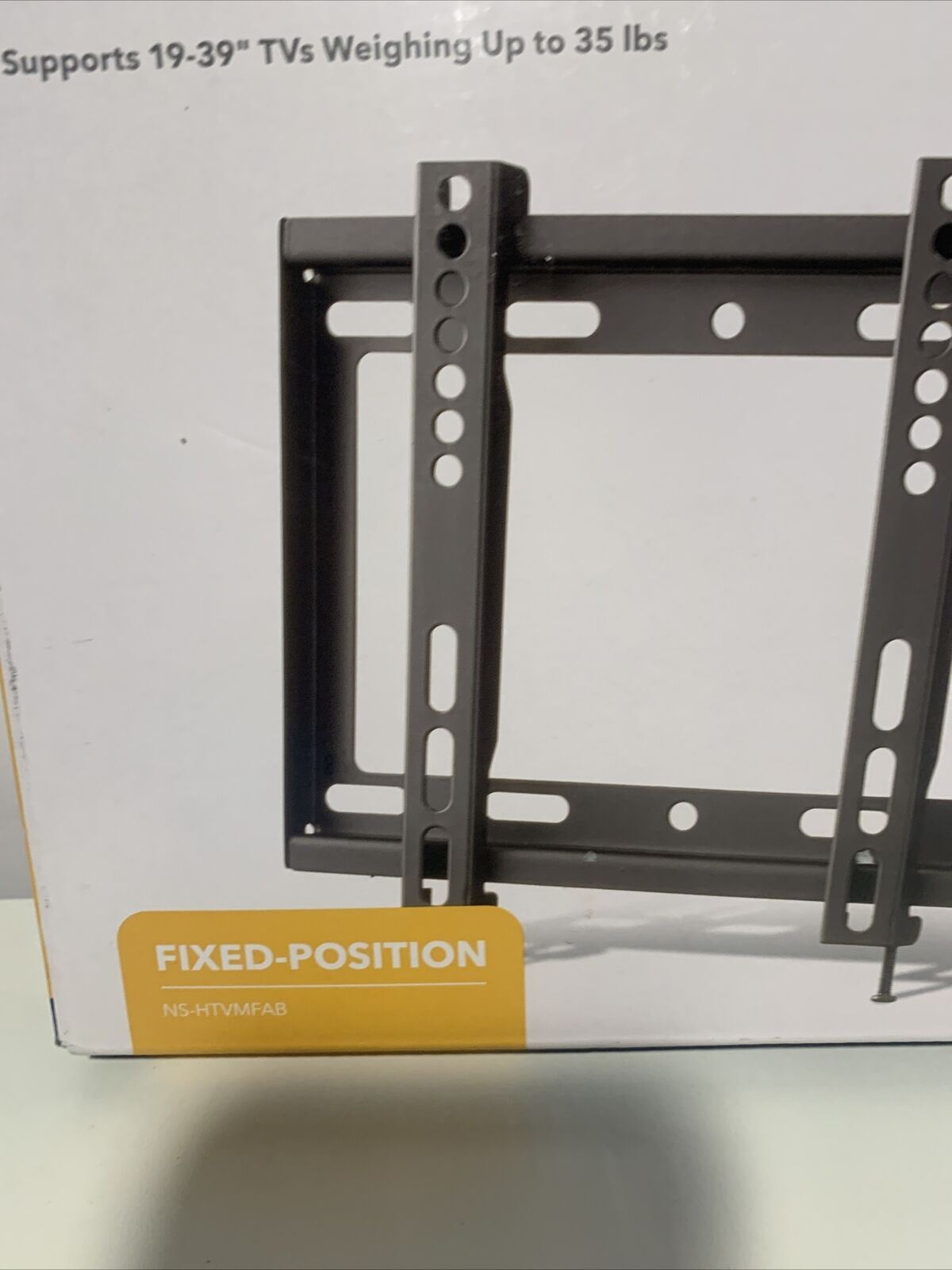 Insignia NS-HTVMFAB Fixed TV Wall Mount for Most 19" - 39" TVs