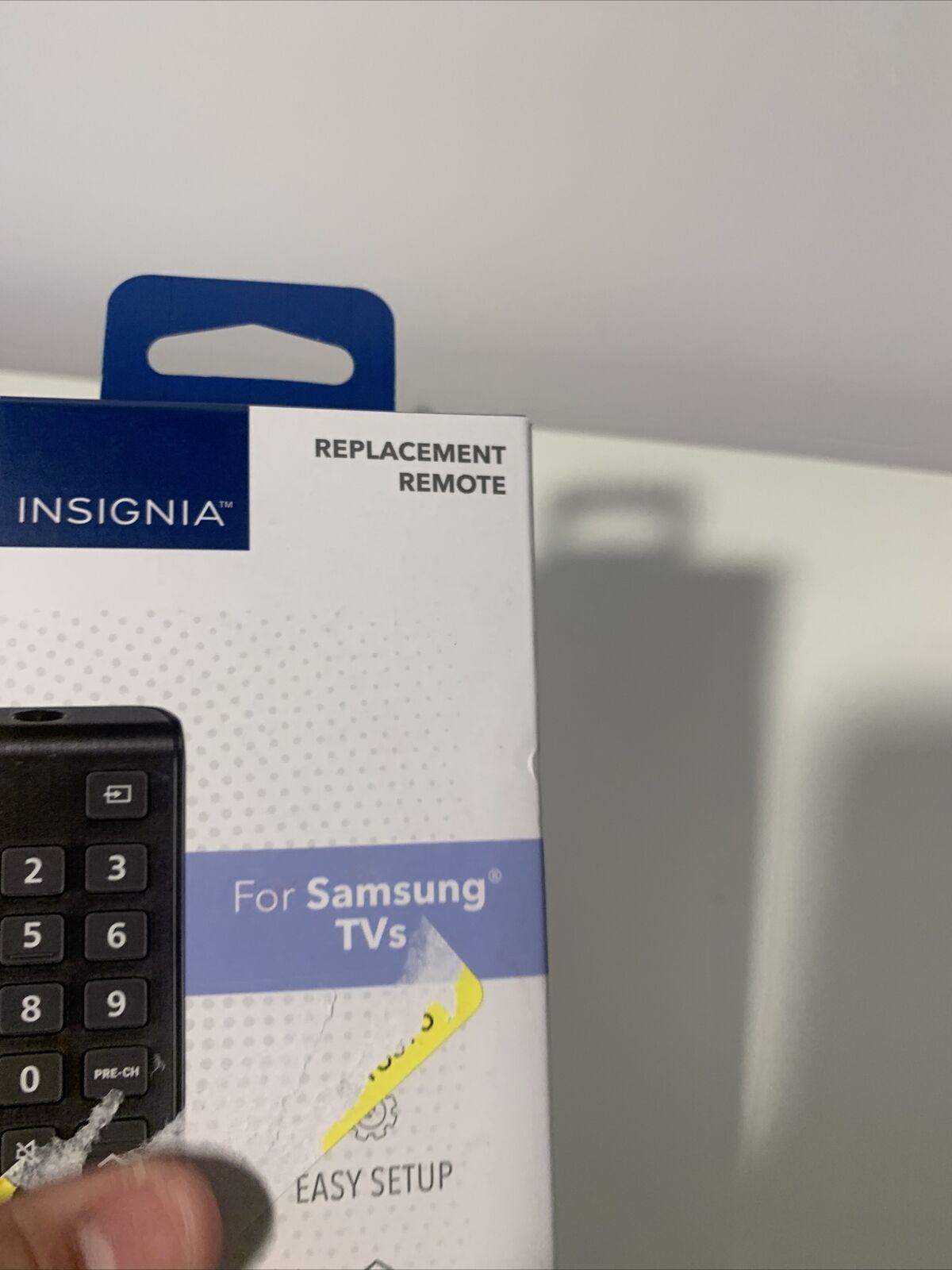 Control remoto de repuesto Insignia NS-RMTSAM21 para televisores Samsung