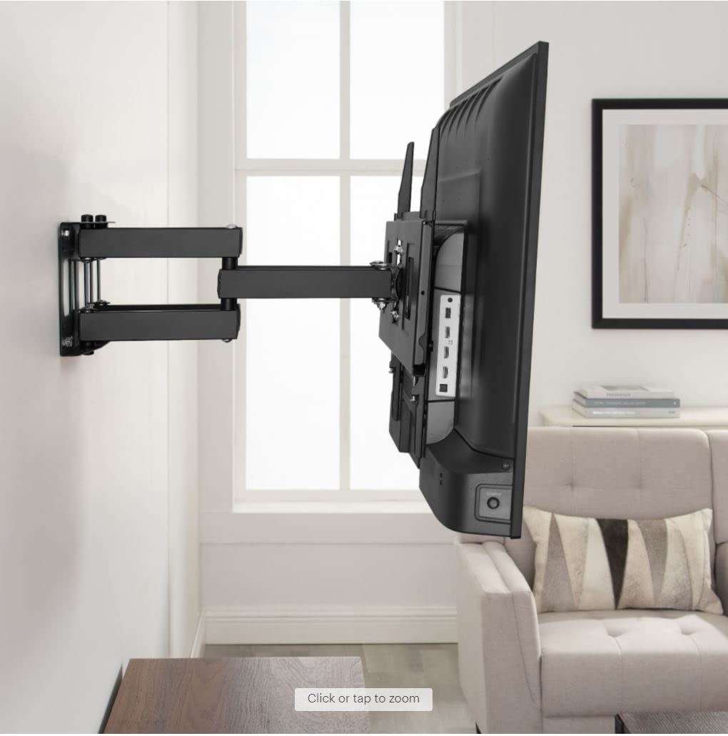 Best Buy Essentials BE-MLFM Full Motion TV Wall Mount for 47 - 84" TVs Branzoe Retail Outlet