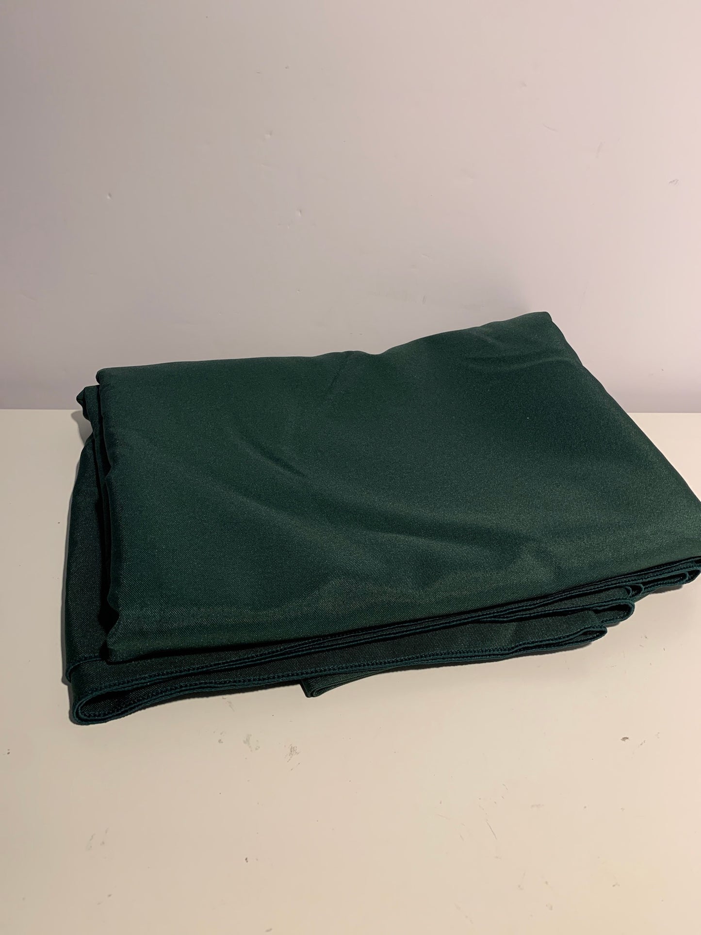 Basic Polyester 90" X 156" Oblong Tablecloth in Fores