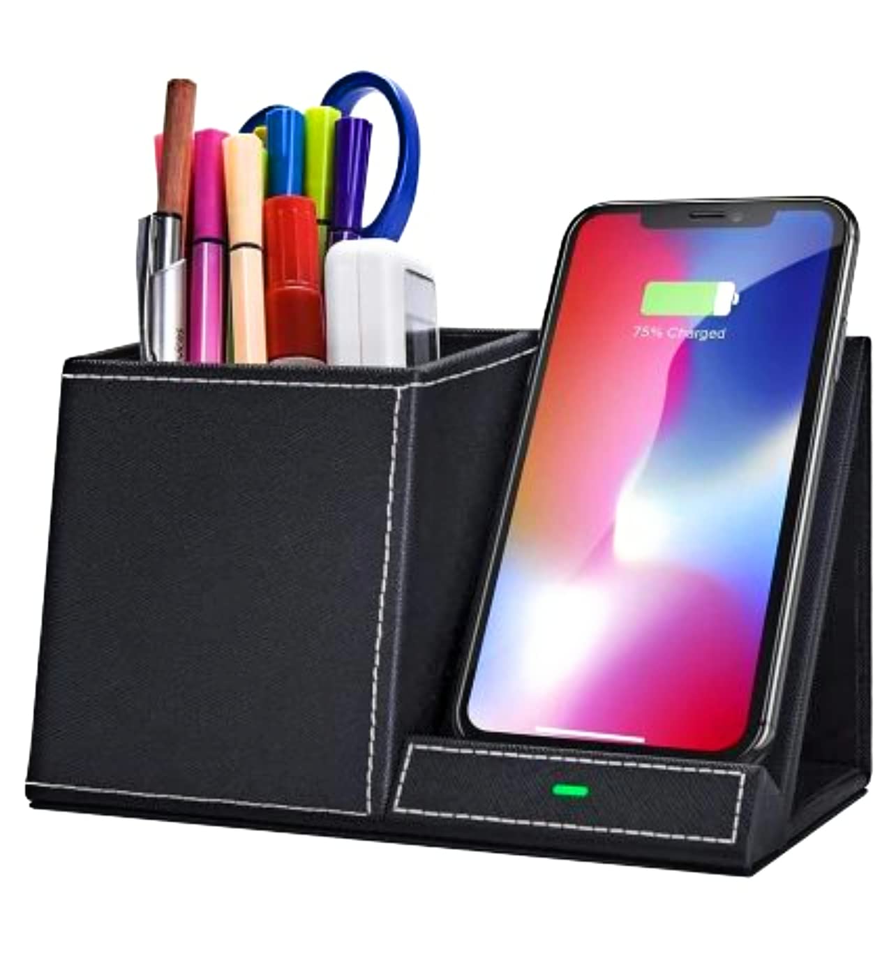 Premium Wireless Charging Stand Pro with Desk Organizer Branzoe Retail Outlet