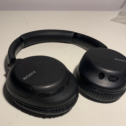 Used Sony Wireless Over-ear Noise Canceling Headphones with Microphone Black WHCH710N/B