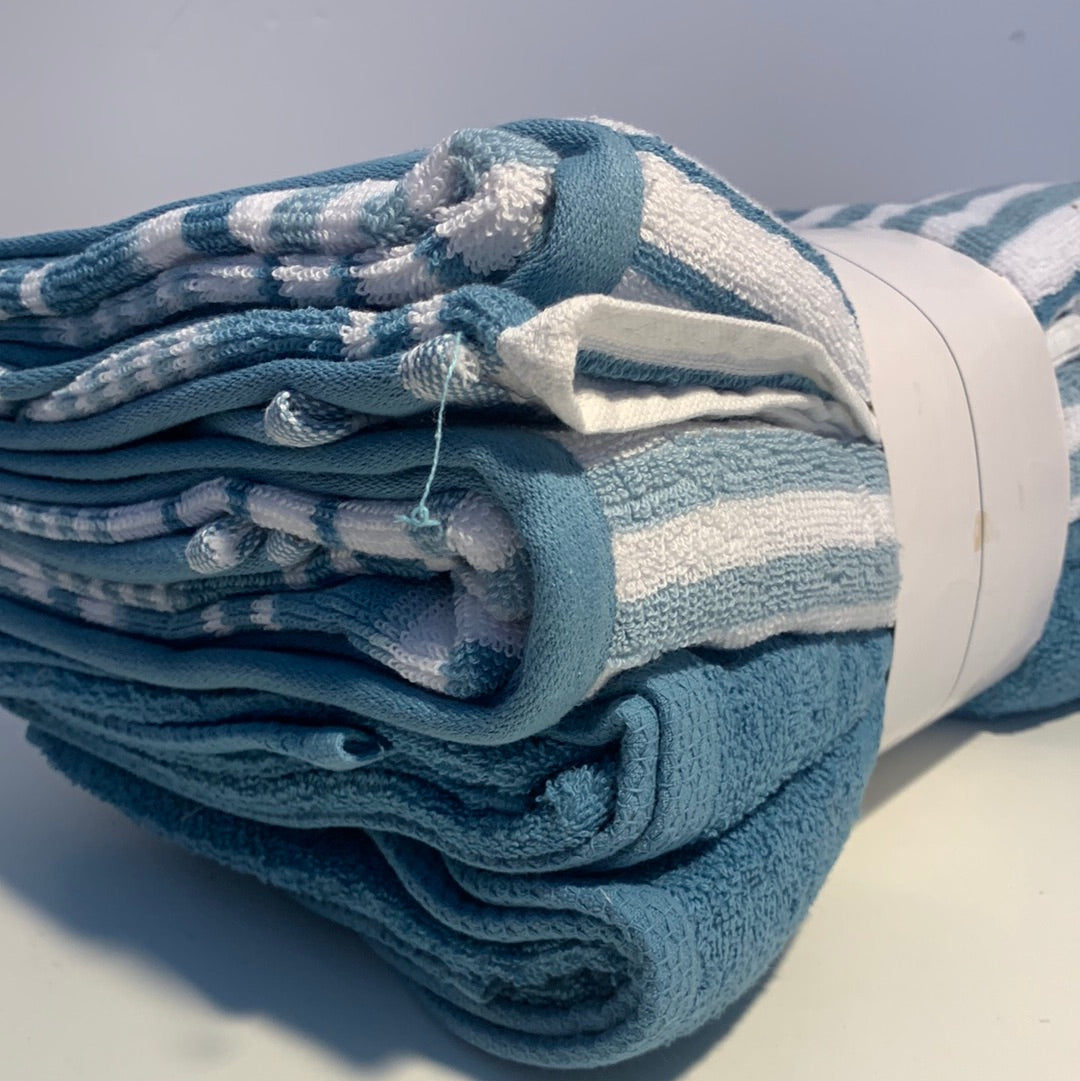 Mainstream Home Ringspun Bundles Juego de toallas de baño de 4 piezas Ropa de cama
