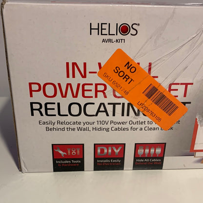 Metra - Kit de reubicación de tomacorriente de pared Helios - Multi