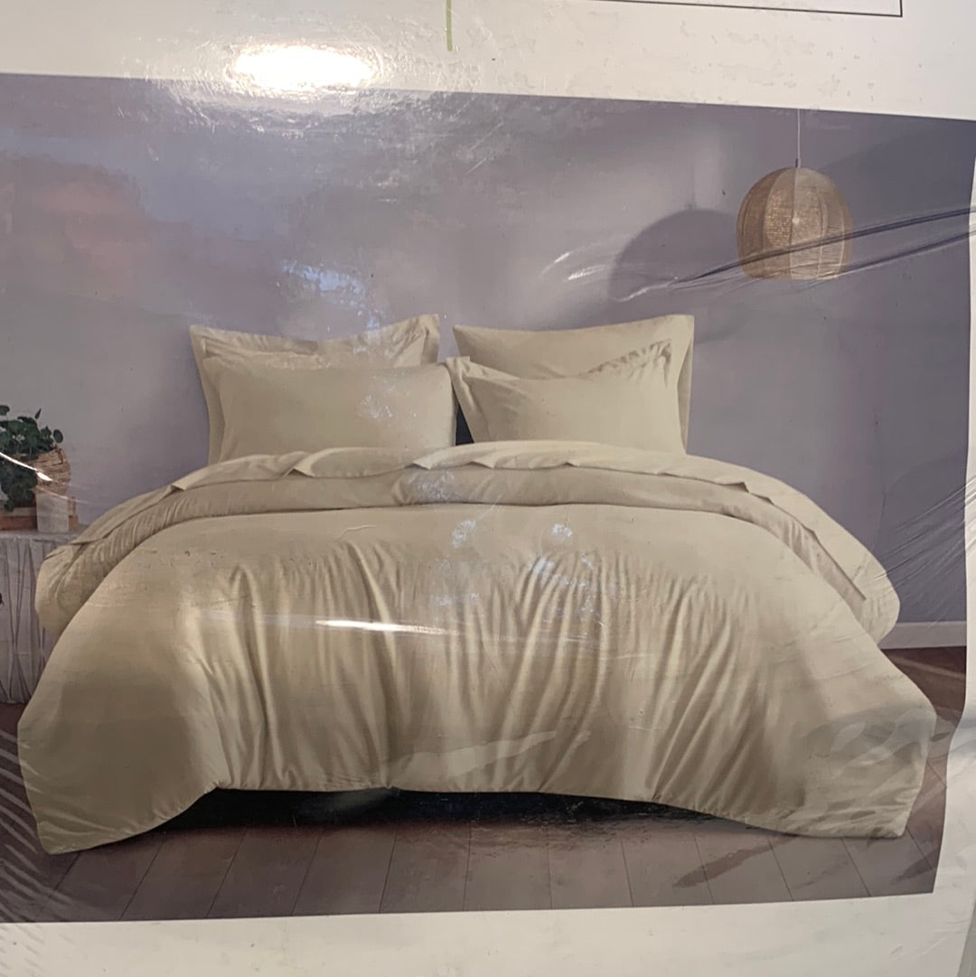 Clean Spaces 5-Pc. Twin Xl Comforter Set Bedding