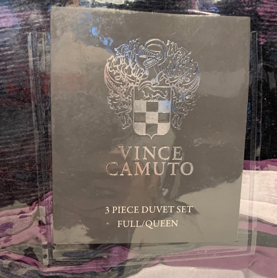 Vince Camuto Mirrea Full/Queen Duvet Cover Set Bedding