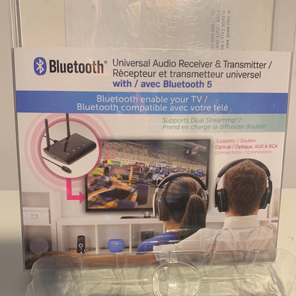 Aluratek Bluetooth Optical Audio Receiver & Transmitter