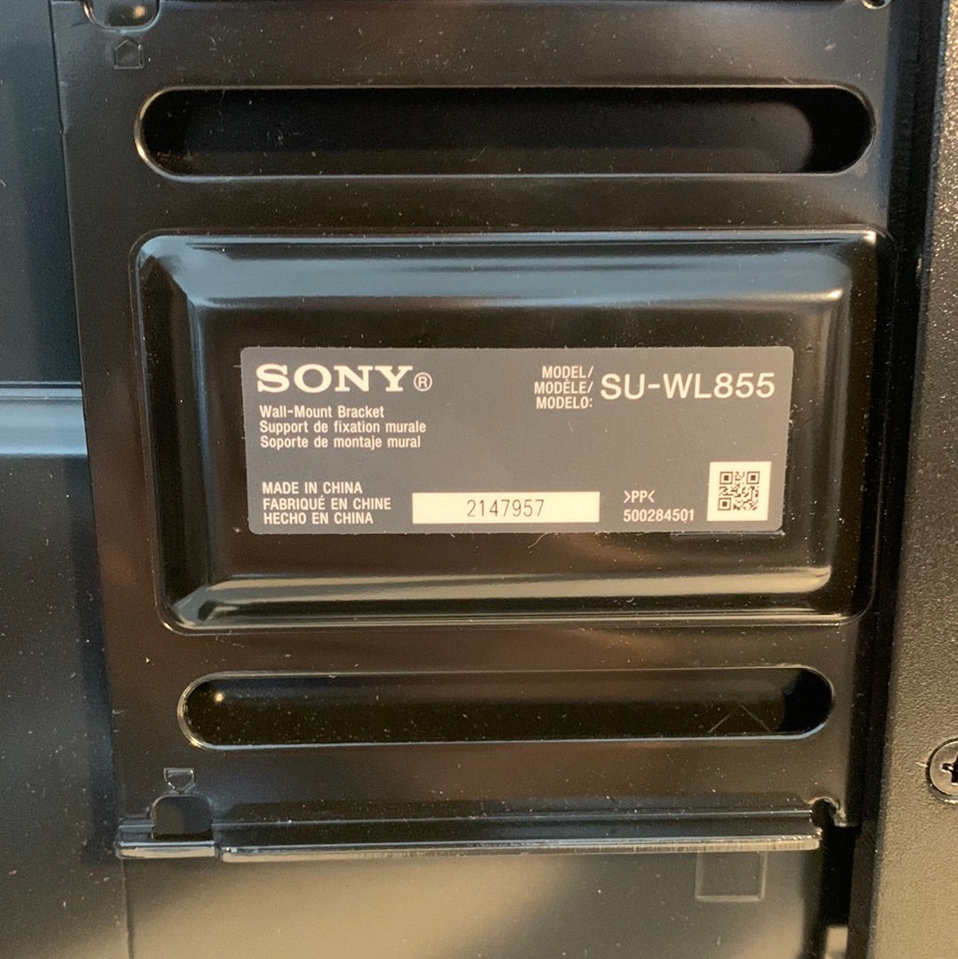 No Hardware Sony SU-WL855 Ultra Slim Swivel TV Mount for Sony OLED TV