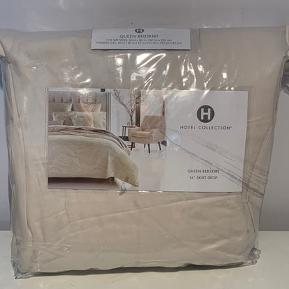 HOTEL COLLECTION Falda de cama Moonstone, Queen