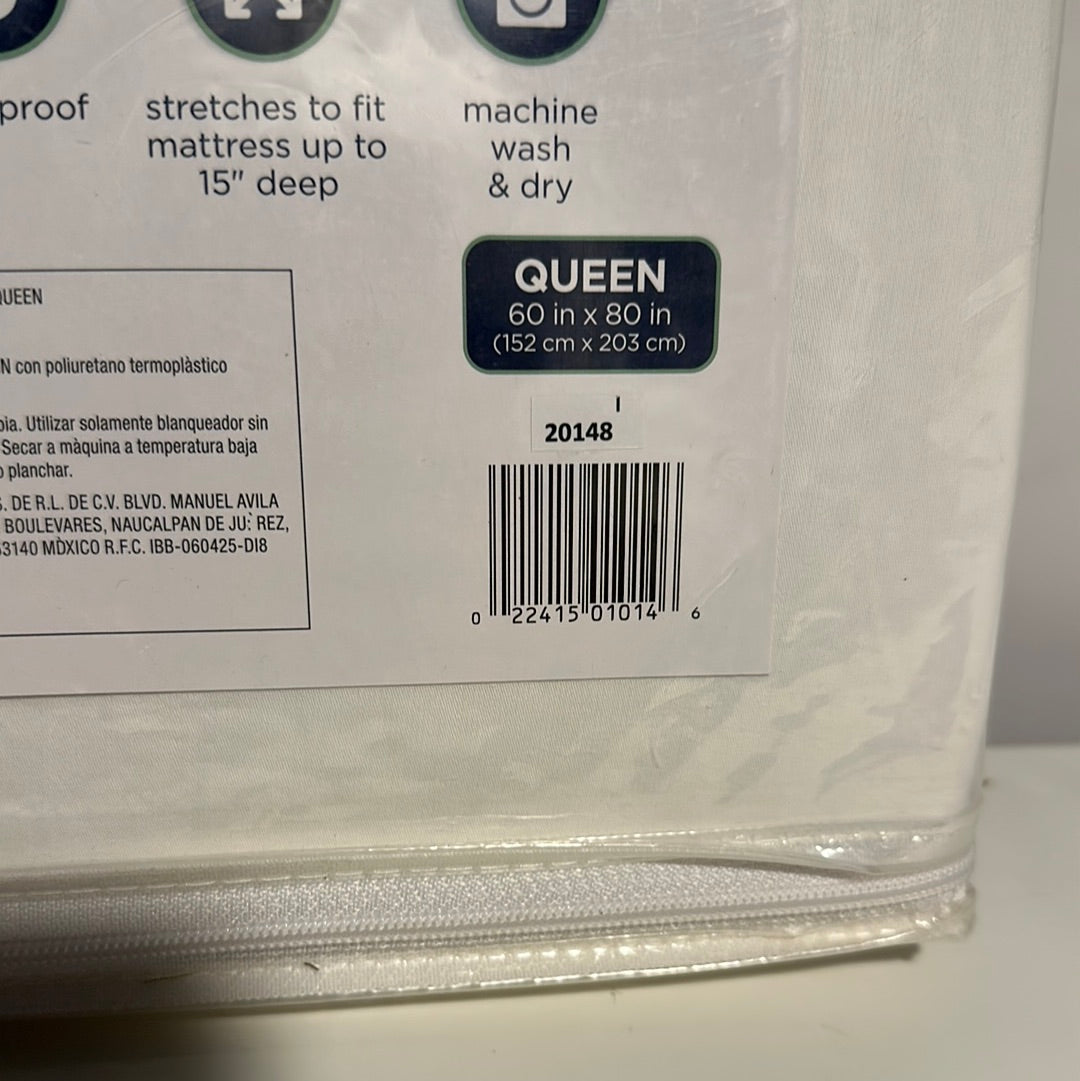 Therapedic Antimicrobial Waterproof Queen Mattress Protector
